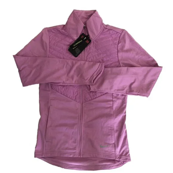 Nike Women's Essential Running Full Zip Up Jacket CU3304-680 size XS